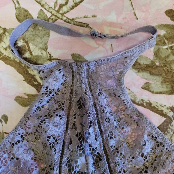 Victorias Secret Very Sexy Lace Lavendar Gray Bralette Womens Size L - Picture 2 of 8
